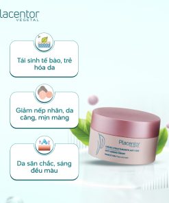 Kem Dưỡng Ẩm Giúp Giảm Nếp Nhăn Placentor Vegetal Creme Structurante Anti-Age Texture Confort Anti-Ageing Cream Rich Texture (Da khô/ nhạy cảm)