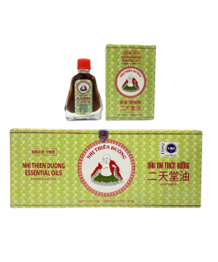 Dầu gió Nhị Thiên Đường 7ml (Hộp 10 chai)