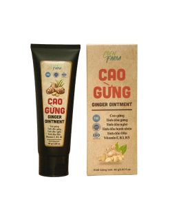 Cao gừng Eden Farm 80gr hỗ trợ nhức mỏi xương khớp, giữ ấm cơ thể, giảm mỡ bụng