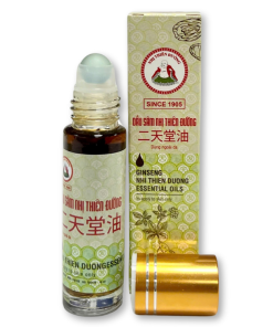 Dầu Lăn Nhân Sâm Nhị Thiên Đường Chai 10ml Hỗ Trợ Làm Giảm Cảm Mạo, Nhức đầu, Đau Bụng, Say tàu xe