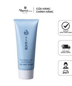 Sữa Rửa Mặt Dưỡng Ẩm NARIS Hyaluronic Acid Moisturizing Creamy Foam 100g