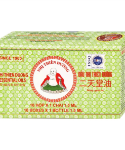 Dầu gió Nhị Thiên Đường (hộp 10 chai)
