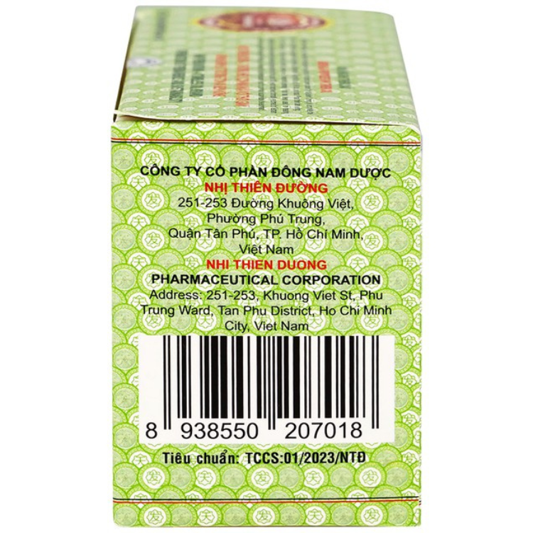 Dầu gió Nhị Thiên Đường (hộp 10 chai)