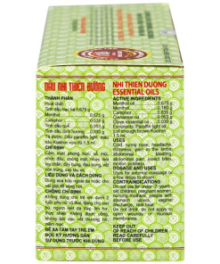 Dầu gió Nhị Thiên Đường (hộp 10 chai)