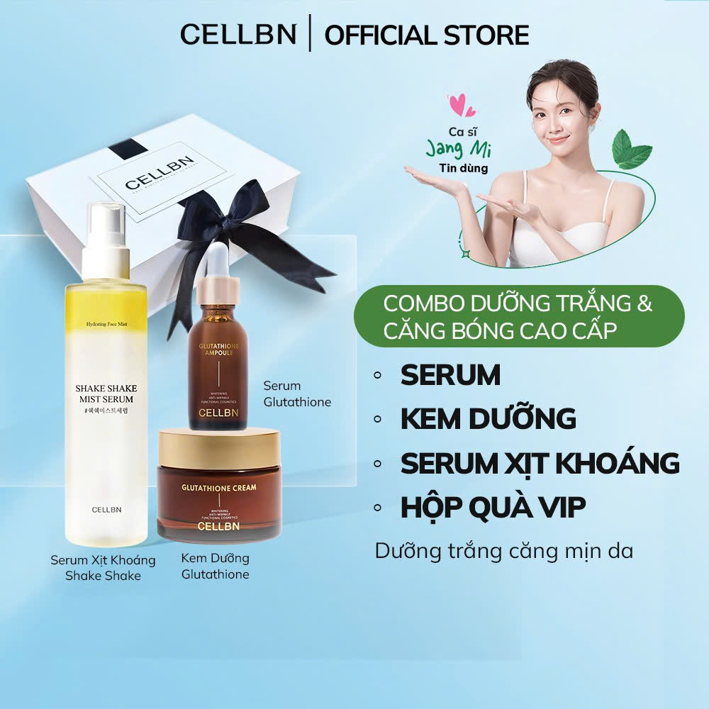 Combo Dưỡng trắng & Căng bóng cao cấp – kèm hộp