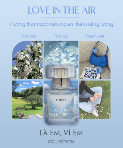 Nước hoa nữ Mine Love In The Air lưu hương 6-8h 30ml