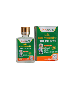 Dầu khuynh diệp Trung Sơn chai 30ml (Hỗ trợ giảm cảm cúm, sổ mũi, đau đầu, côn trùng cắn, buồn nôn)