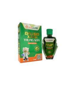 Dầu gió xanh Trung Sơn chai 24ml (Hỗ trợ giảm cảm cúm, nhức đầu, say tàu xe, chóng mặt, ngạt mũi)