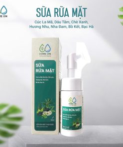 Sữa rửa mặt thảo dược COME ON làm sạch da, sáng da, thông thoáng lỗ chân lông 100ml