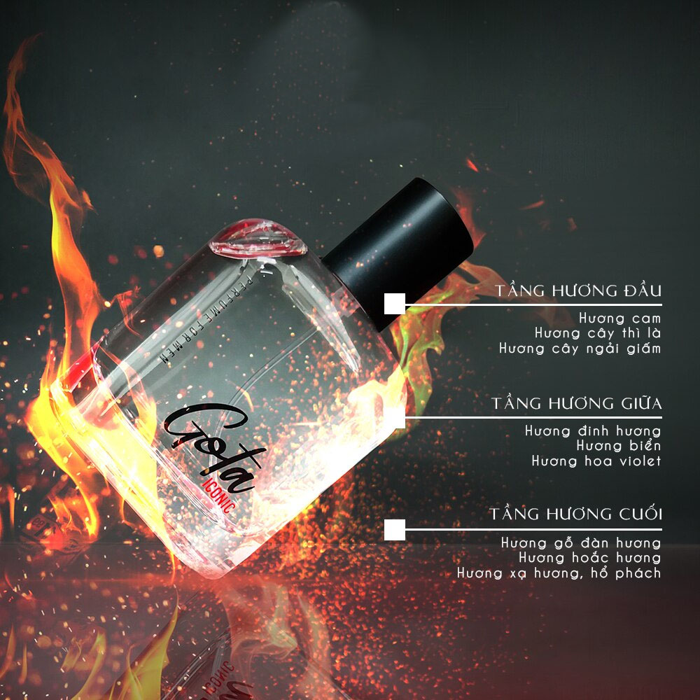 Nước hoa Nam Gota- Iconic – 50ml