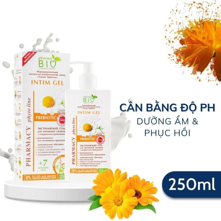 Dung dịch vệ sinh Pharma Bio Laboratory chứa prebiotic tự nhiên 250ml