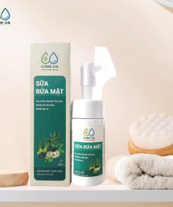 Sữa rửa mặt thảo dược COME ON làm sạch da, sáng da, thông thoáng lỗ chân lông 100ml