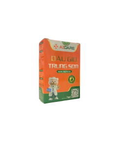 Dầu gió Trung Sơn chai 7ml (Hỗ trợ giảm cảm cúm, nhức đầu, say tàu xe, chóng mặt, ngạt mũi)