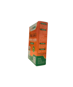 Dầu gió Trung Sơn chai 7ml (Hỗ trợ giảm cảm cúm, nhức đầu, say tàu xe, chóng mặt, ngạt mũi)