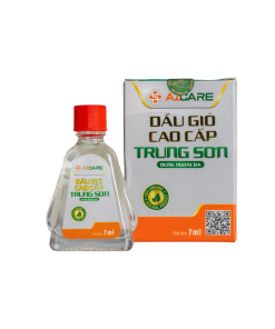 Dầu gió cao cấp Trung Sơn chai 7ml (Hỗ trợ giảm nhức đầu, say tàu xe, chóng mặt, ngạt mũi)