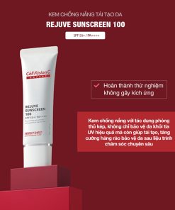 Kem Chống Nắng Bảo Vệ, Tái Tạo Da Cell Fusion C Expert Rejuve Sunscreen 100 SPF50+/ PA++++ 50ML