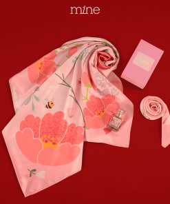 Hộp quà tặng Mine Nước hoa Midnight 30ml & Khăn lụa
