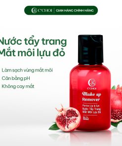 Nước tẩy trang mắt môi lựu đỏ – punica lip & eye make up remover