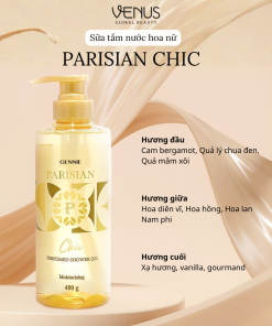 Sữa Tắm Nước Hoa Dưỡng Da Parisian Chic for Her 480g