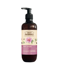 Sữa dưỡng thể Green Pharmacy Hoa hồng Damask và Bơ hạt mỡ 400ml