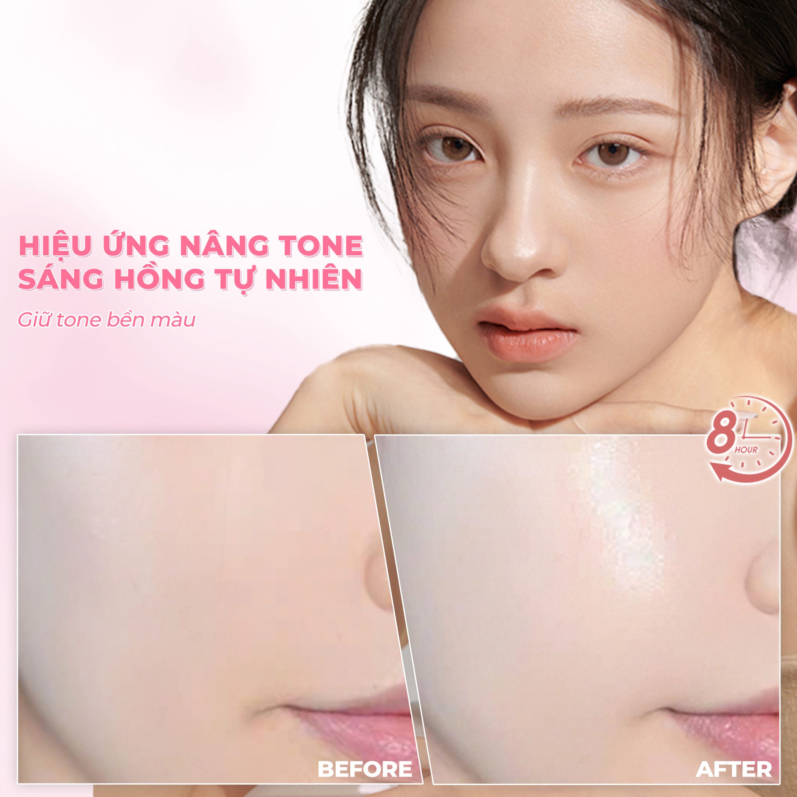 Kem chống nắng phổ rộng nâng tone trắng hồng Dermablock Tone Up Sun Cream SPF50+ PA ++++ 35ml