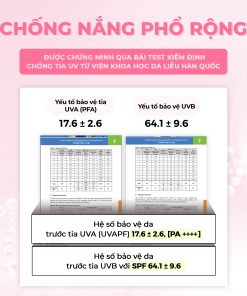 Kem chống nắng phổ rộng nâng tone trắng hồng Dermablock Tone Up Sun Cream SPF50+ PA ++++ 35ml