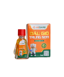 Dầu gió Trung Sơn chai 3ml (Hỗ trợ giảm nhức đầu, say tàu xe, chóng mặt, ngạt mũi)