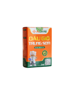 Dầu gió Trung Sơn chai 3ml (Hỗ trợ giảm nhức đầu, say tàu xe, chóng mặt, ngạt mũi)