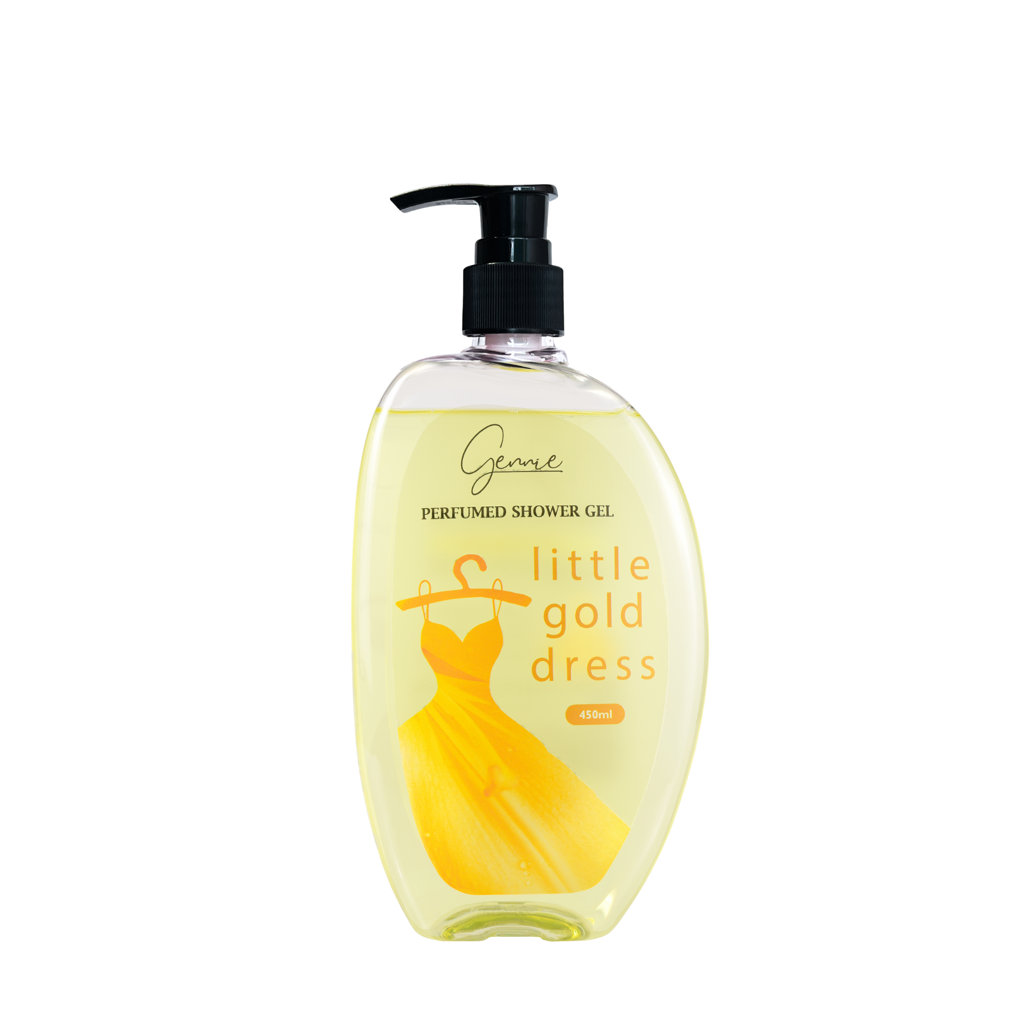 Sữa Tắm Nước Hoa Nữ Dưỡng Da GENNIE LITTLE GOLD DRESS 450ml