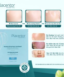 Mặt Nạ Hỗ Trợ Làm Sạch Da Placentor Vegetal Purifying Mask-1 Face Mask