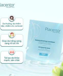 Mặt Nạ Hỗ Trợ Làm Sạch Da Placentor Vegetal Purifying Mask-1 Face Mask