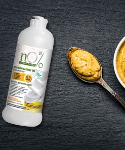 Gel rửa chén bát nO% Green Home Eco với Mù Tạt (500ml)