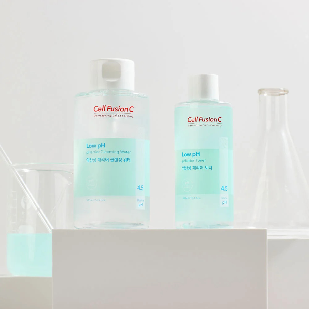 Nước cân bằng PH thấp, tăng cường hàng rào bảo vệ da 300ml – Cell Fusion C Low pH pHarrier Toner