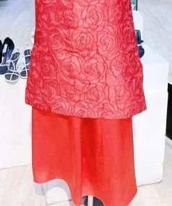 Set Áo dài Gấm hoa Thiên Lý