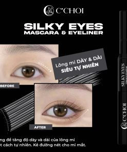 Gel chuốt mi và kẻ mắt tự nhiên C’Choi – Silky Eyes – Mascara & Eyeliner