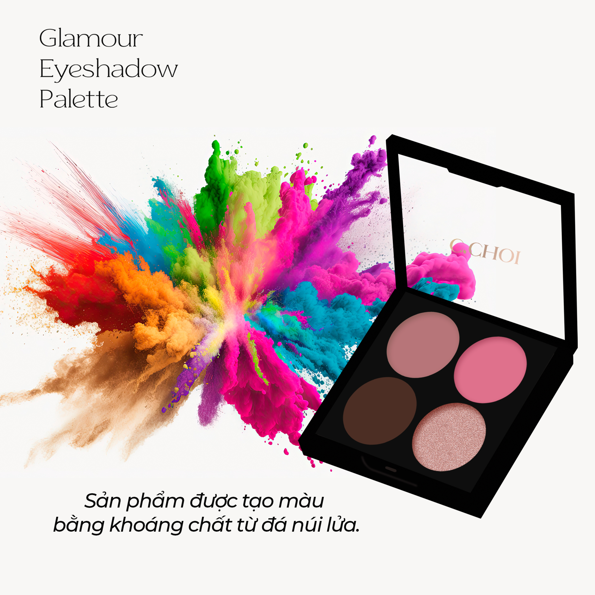 Phấn Mắt Trang Điểm C’Choi – Glamour Eyeshadow Palette