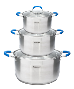 Bộ nồi inox Nagakawa NAG1302
