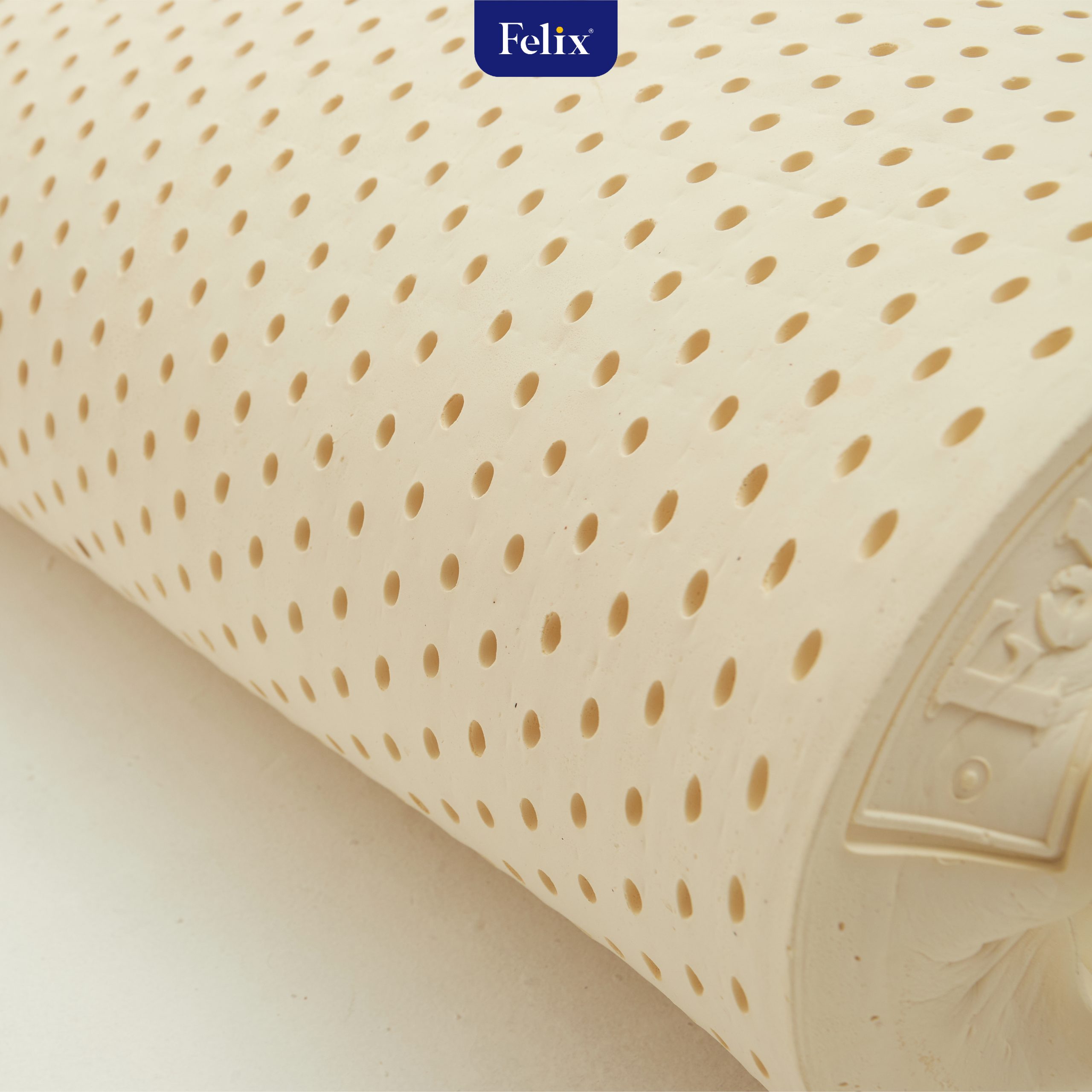 Nệm cao su FELIX Comfort – Độ cứng tiêu chuẩn (Cấp độ 1) – Độ dày nệm 10cm