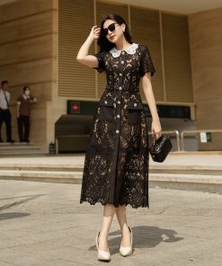 Đầm ren Túi vuông Joyce