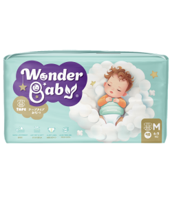 Tã dán Wonder Baby – Size M (48 miếng)
