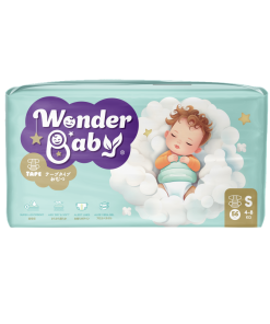 Tã dán Wonder Baby – Size S (56 miếng)