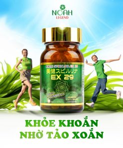 Viên uống tăng cường sức đề kháng và phục hồi thể lực BIKEN SPIRULINA EX 29