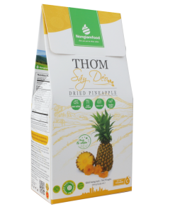Thơm sấy dẻo Nonglamfood – Hộp 100g
