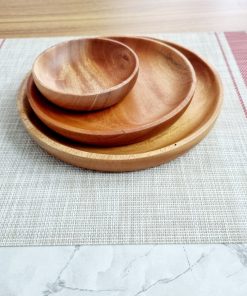 Đĩa gỗ tròn D10