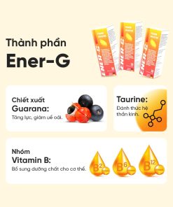 Thực phẩm bảo vệ sức khỏe viên sủi Ener G