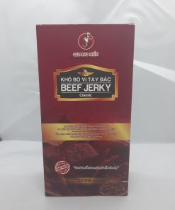 Khô Bò vị Tây Bắc-Beef Jerky (Hộp 100gr)