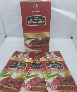 Khô Trâu Buffalo Jerky vị Ớt Hiểm (Hộp 100gr)