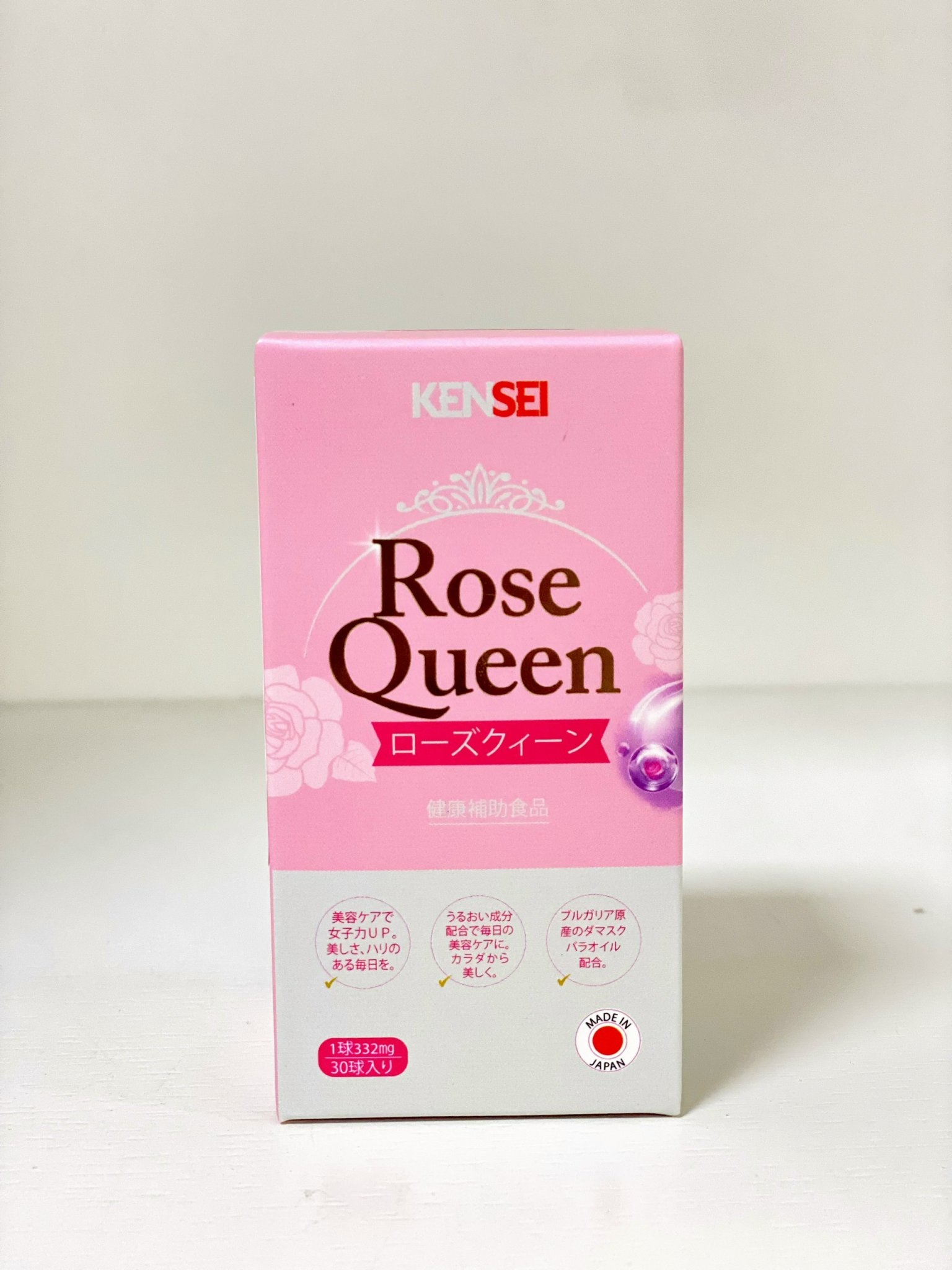 Viên uống thơm cơ thể cân bằng nội tiết Rose Queen 30v