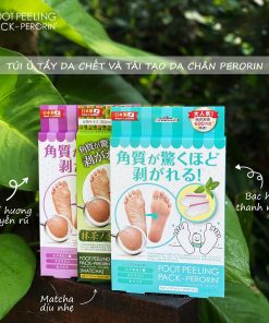 Túi ủ tẩy da chết và tái tạo da chân Perorin (Hộp 01 túi) Foot Peeling Pack – PERORIN