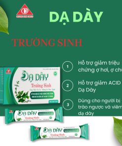 Dạ Dày Trường Sinh hỗ trợ giảm acid dạ dày, triệu chứng ợ hơi, ợ chua (10 gói/ hộp)